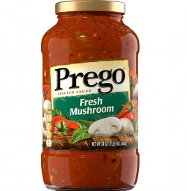 Prego Fresh Mushroom Italian Sauce  Glass Jar  680 grams